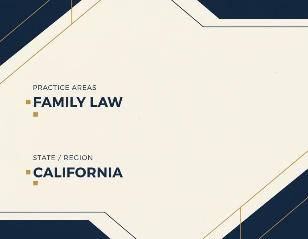 Well-Established Family Law Practice with Strong Cash Flow & 30-Year Reputation - Northern California (Santa Rosa Area)